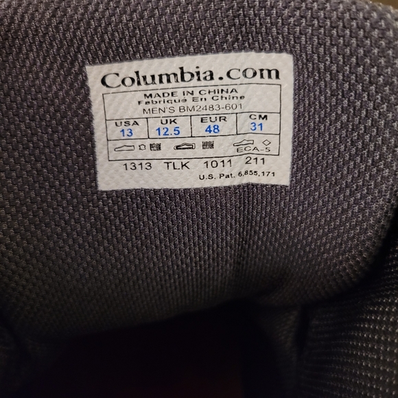 Men's Red and Orange Hiking Boots - Picture 12 of 12